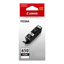 Canon PGI650BK Pigment Black Ink Cartridge - GENUINE