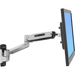 Ergotron 45-353-026 LX Sit-Stand Wall Mount LCD Arm