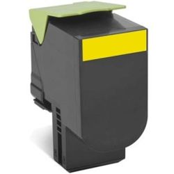 Lexmark 70C8XYE 708XYE Yellow Extra High Yield Corporate Toner Cartridge, 4K, CS510