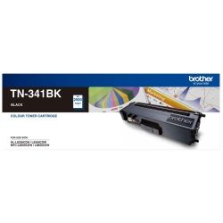Brother TN-341BK Standard Black Toner Cartridge (2.5K) - GENUINE