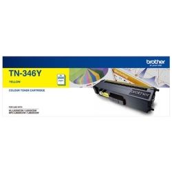 Brother TN-346Y High Yield Yellow Toner Cartridge (3.5K) - GENUINE