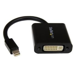 StarTech Mini DisplayPort to DVI Video Adapter Converter - Black Mini DP to DVI - 1920x1200