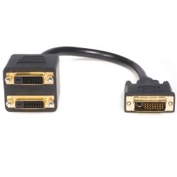 StarTech STARTECH.COM 30CM DVI-D TO 2X DVI-D Digital VIDEO SPLITTER CABLE M/F LTW