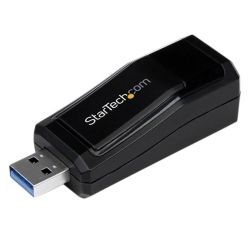 StarTech STARTECH.COM USB3.0 TO Gigabit ETHERNET ADAPTER BLACK 2YR 