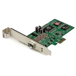 StarTech PCI Express Gigabit Ethernet Fiber Network Card w/ Open SFP PCIe SFP Network Card Adapter NIC