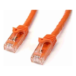 STARTECH.COM CAT6 ETHERNET CABLE 3M Orange 650MHZ 100W SNAGLESS PATCH CORD LTW