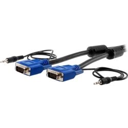 Pro2 3MT M/M VGA Lead/Cable with Filter and 3.5mm Audio
