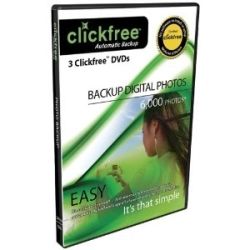 ClickFree SWCDVD100 DVD Photo Media Backup 3 Pack Retail