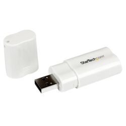 StarTech USB to Stereo Audio Adapter Converter