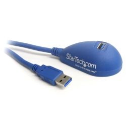StarTech 5ft Desktop SuperSpeed USB 3.0 Extension Cable A to A M/F