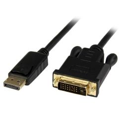 StarTech 6ft DisplayPort to DVI Active Adapter Converter Cable DP to DVI 2560x1600 Black