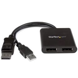 StarTech STARTECH.COM DISPLAYPort TO 2X DISPLAYPort ADAPTER 4K 3YR 