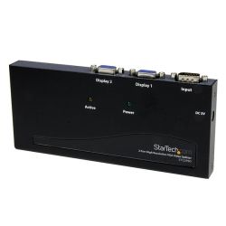 StarTech 2-Port High Resolution VGA Video Splitter - 350 MHz