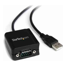 STARTECH 1 PORT FTDI USB TO SERIAL RS232 ADAPTER CABLE ISOLATION 2YR