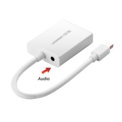 Ugreen Mini DisplayPort to VGA+ Audio Converter Cable - Aluminum Case