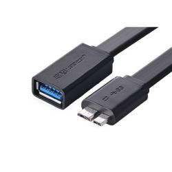 UGREEN Micro USB 3.0 OTG Flat Cable for Note 3/S4/S5
