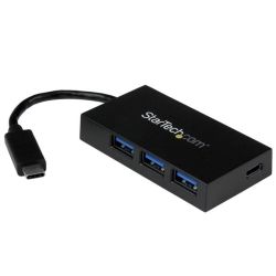 StarTech STARTECH.COM 4 Port USB-C HUB USB-C(1) USB(3) 2YR 