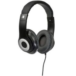 Verbatim Over-Ear Classic Audio Headphones Black