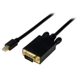 StarTech 6ft Mini DisplayPort to VGA Adapter Converter Cable - mDP to VGA 1920x1200 - Black