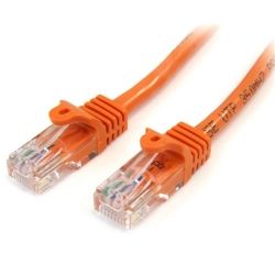 StarTech Cat5e Patch Cable with Snagless RJ45 Connectors - 2m - Orange