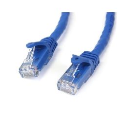 StarTech STARTECH.COM CAT6 ETHERNET CABLE 10M BLUE 650MHZ 100W SNAGLESS PATCH CORD Lifetime WARR