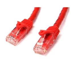 StarTech STARTECH.COM CAT6 ETHERNET CABLE 2M RED 650MHZ 100W SNAGLESS PATCH CORD Lifetime WARR