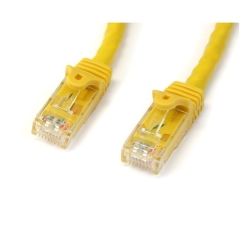 StarTech STARTECH.COM CAT6 ETHERNET CABLE 2M YELLOW 650MHZ 100W SNAGLESS PATCH CORD Lifetime WARR