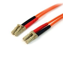 StarTech 2m Multimode 50/125 Duplex Fiber Patch Cable LC LC
