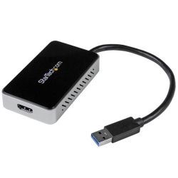 StarTech USB 3.0 to HDMI External Video Card Multi Monitor Adapter with 1-Port USB Hub - 1920x1200/1080p