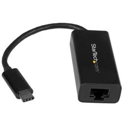StarTech STARTECH.COM USB-C 3.0 TO Gigabit ETHERNET ADAPTER TB3 COMPATIBLE 20CM BLACK 2YR