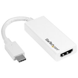 StarTech STARTECH.COM USB-C (THUNDERBOLT3) to HDMI ADAPTER 4K WHITE 3YR