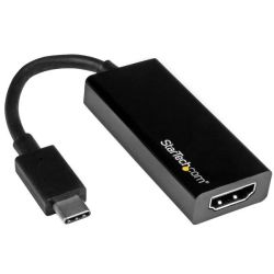 StarTech STARTECH.COM USB-C (THUNDERBOLT3) to HDMI ADAPTER 4K BLACK 3YR