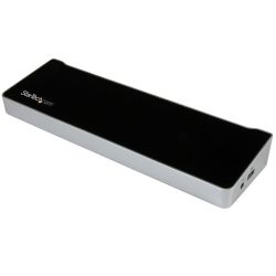 StarTech Triple-Video Docking Station for Laptops - USB 3.0