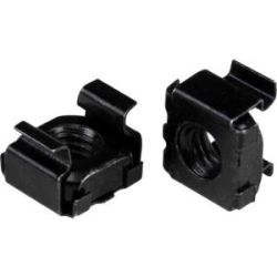 StarTech M5 Cage Nuts 100 Pack Black