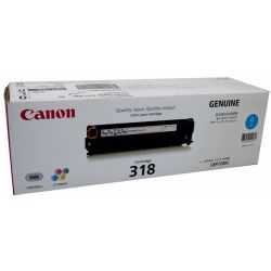 Canon CART318C CART-318C Cyan Toner Cartridge (2.4K) - GENUINE