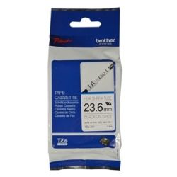 Brother 23.6mm Black On White Heat Shrink Tube Cartridge (COMP with PT-E550WVP)