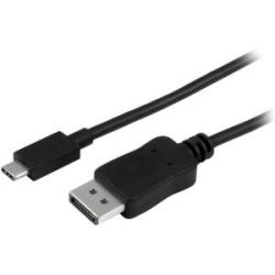 StarTech STARTECH.COM 1M USB-C (THUNDERBOLT3) to DISPLAYPORT1.2 ADAPTER CABLE 4K 3YR