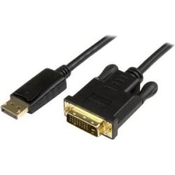 StarTech STARTECH.COM 1M DISPLAYPort TO DVI CONVERTER CABLE DP TO DVI ADAPTER 3YR