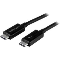 StarTech STARTECH.COM 2M THUNDERBOLT3 CABLE 20GBPS100W PD BLACK 2YR