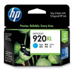 HP CD972AA No 920XL High Yield Cyan Ink Cartridge (0.7K) - GENUINE