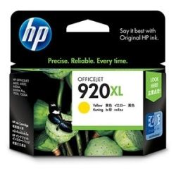 HP CD974AA No 920XL High Yield Yellow Ink Cartridge (0.7K) - GENUINE