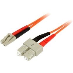 StarTech 2m MM Fiber Patch Cable LC SC