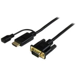 StarTech 3ft HDMI to VGA active Converter Cable