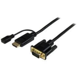 StarTech STARTECH.COM 1.8M HDMI TO VGA ADAPTER CABLE 3yr 