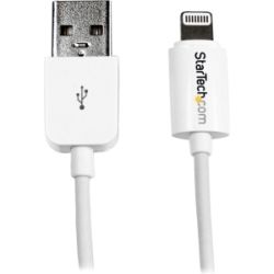 StarTech 10ft White 8-Pin Lightning to USB Cable