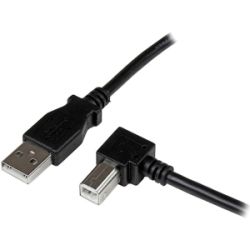 StarTech STARTECH.COM 1M USB2.0 A TO USB2.0 B CABLE M TO M Right ANGLE LTW
