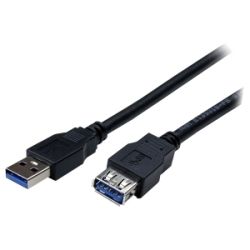 StarTech STARTECH.COM 1M USB3.0 A TO A Extension CABLE M TO F BLACK LTW