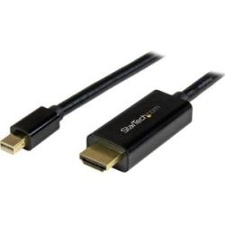 StarTech STARTECH.COM 3M MINI DISPLAYPort TO HDMI ADAPTER CABLE 4K BLACK 3YR