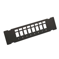 Patch Panel 8-Port UNLOADED Wall mount