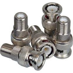 4Cabling BNC Male to F Female Adapter